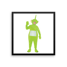 Framed photo paper poster