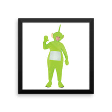 Framed photo paper poster